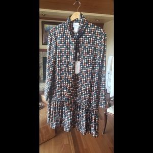 Akris Punto Wood dot multicolor Dress